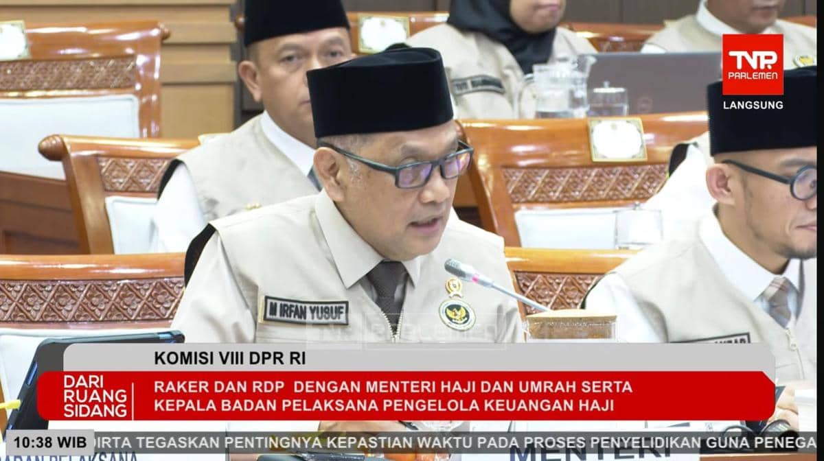 Kemenhaj-DPR Bahas Sumber Dana Tutup Selisih Ongkos Haji Rp1,77 Triliun