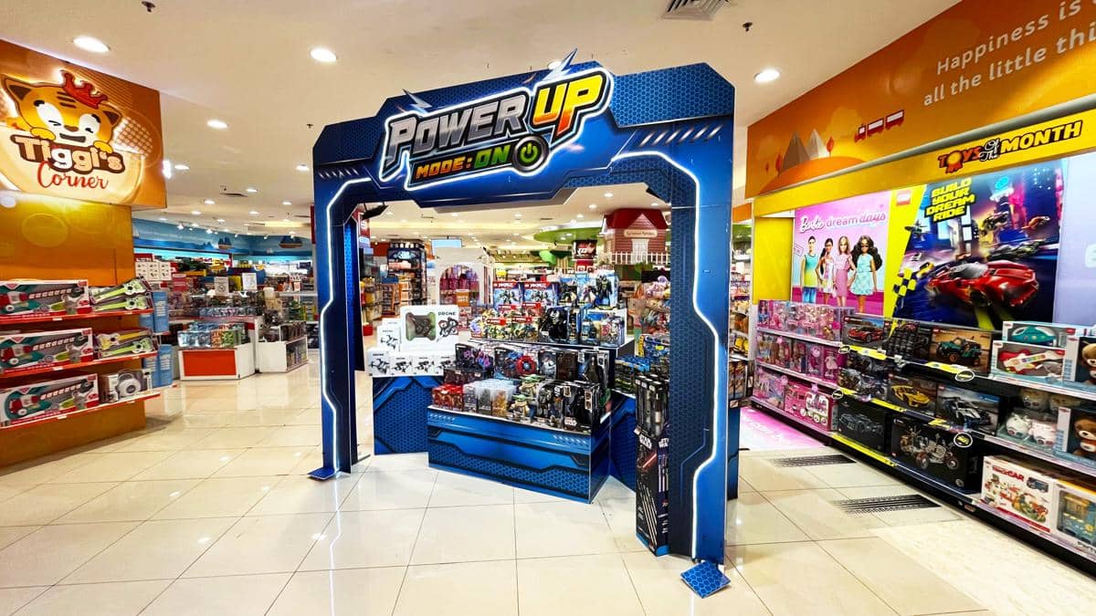 Program “Power Up Mode: ON” di seluruh gerai Toys Kingdom di Indonesia.
