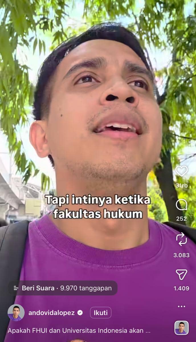 sederet artis tanggapi kasus dugaan pelecehan seksual oleh 16 mahasiswa FH UI