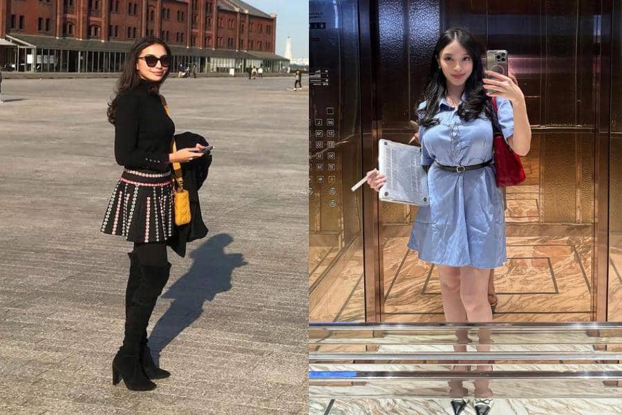 Adu Gaya Manohara vs. Amanda Zahra (instagram.com/manodelia | instagram.com/aamandazahra)