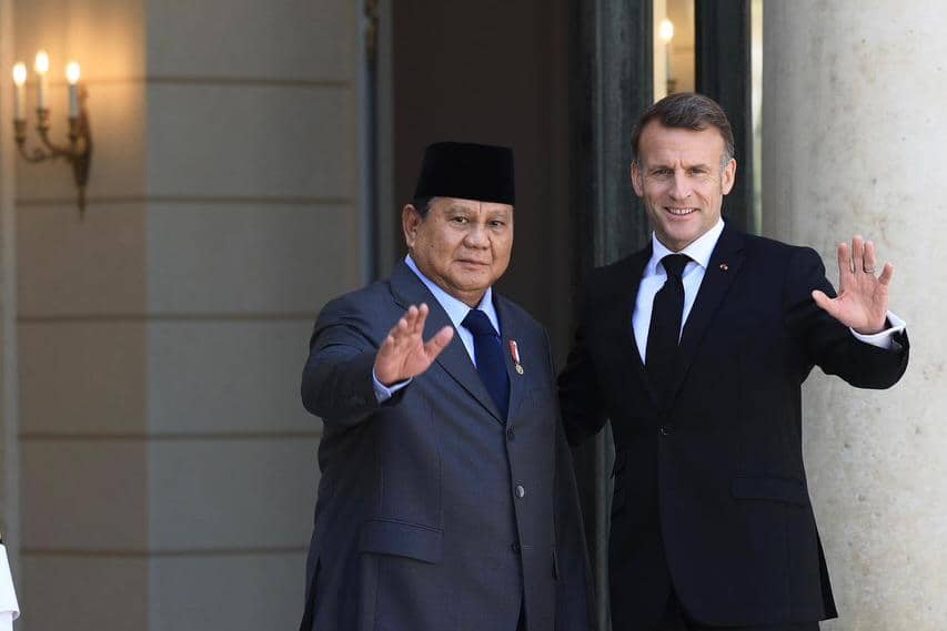 Pertemuan dengan Putin Tuntas, Prabowo Kini Sambangi Macron