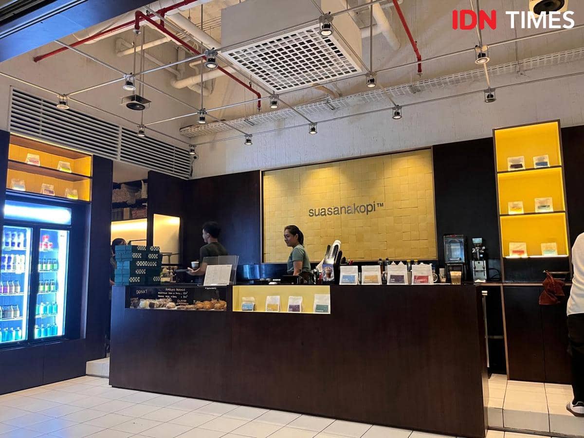 Potret Suasanakopi, Sarinah, Jakarta Pusat