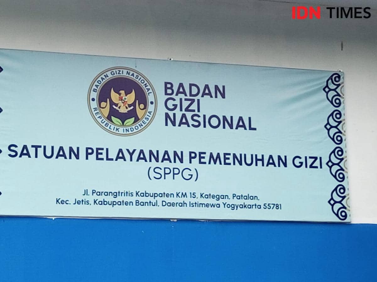 SPPG yang memberikan layanan MBG di SMPN 3 Jetis, Bantul. (IDN Times/Daruwaskita)