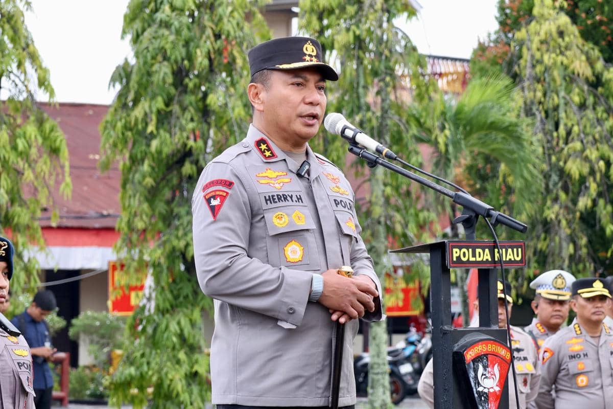 Kapolda Riau Lakukan Rotasi Besar Buntut Kericuhan di Panipahan