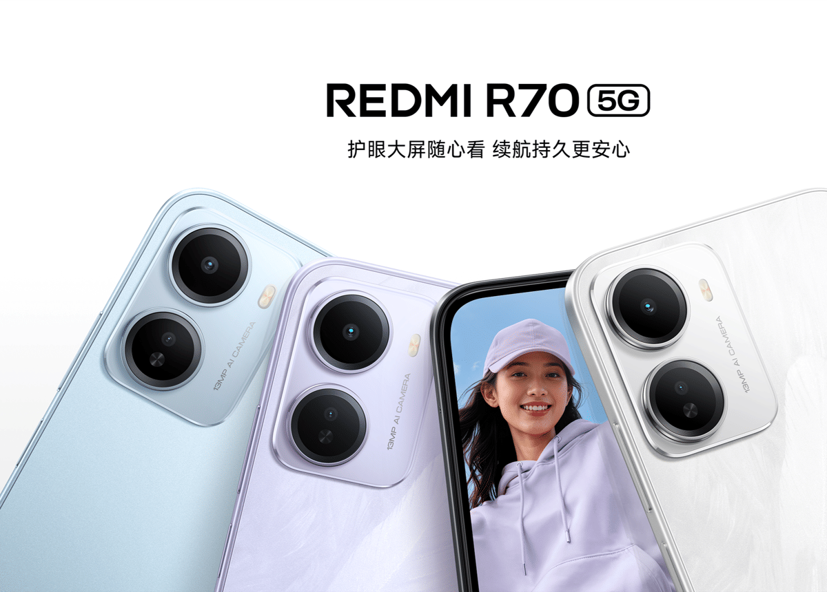 Redmi R70 dan R70m Rilis, HP Kembar dengan Baterai Besar