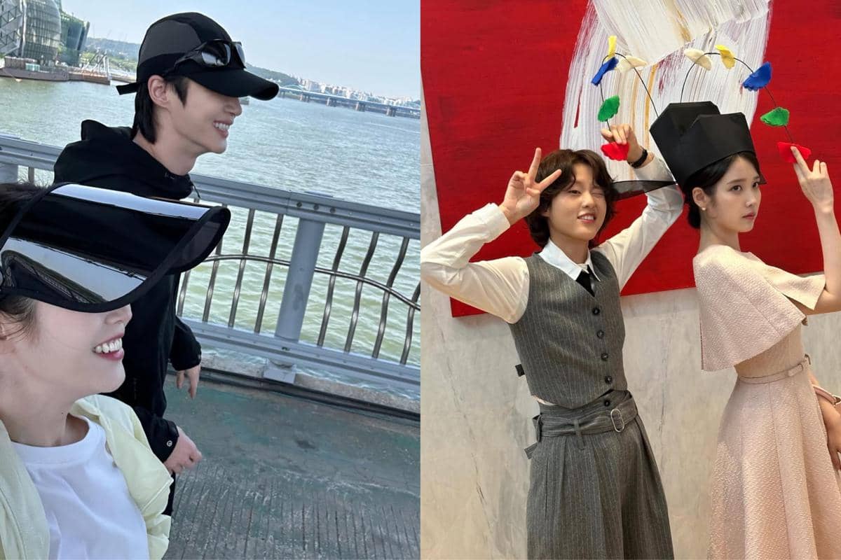 potret IU, Byeon Woo Seok, dan Lee Yeon