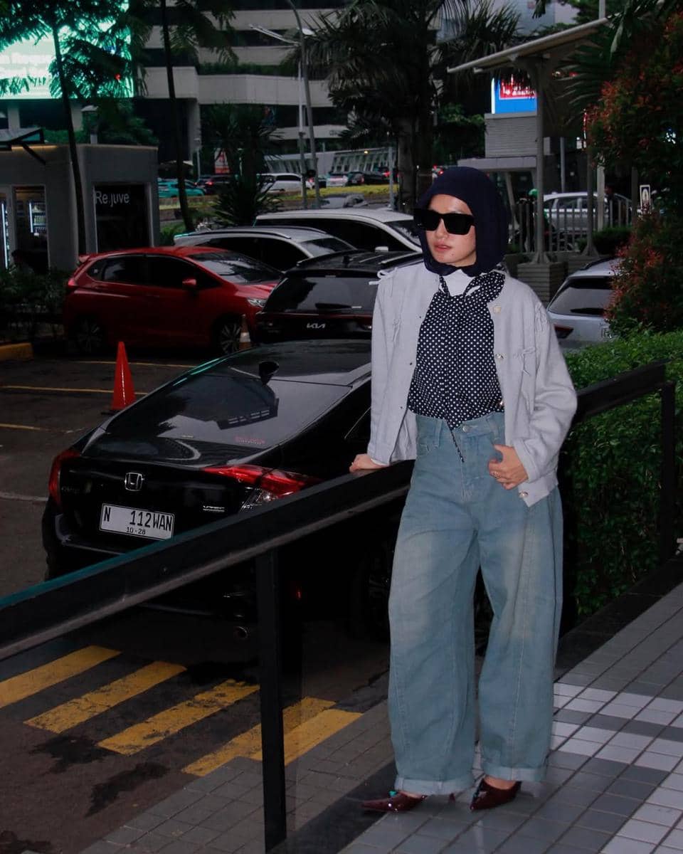 OOTD Blue Jeans ala Biyya Nabilla