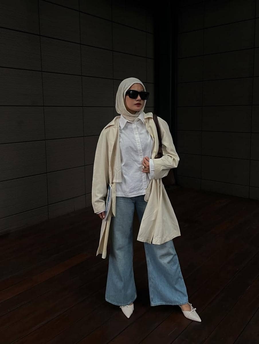 OOTD Blue Jeans ala Biyya Nabilla