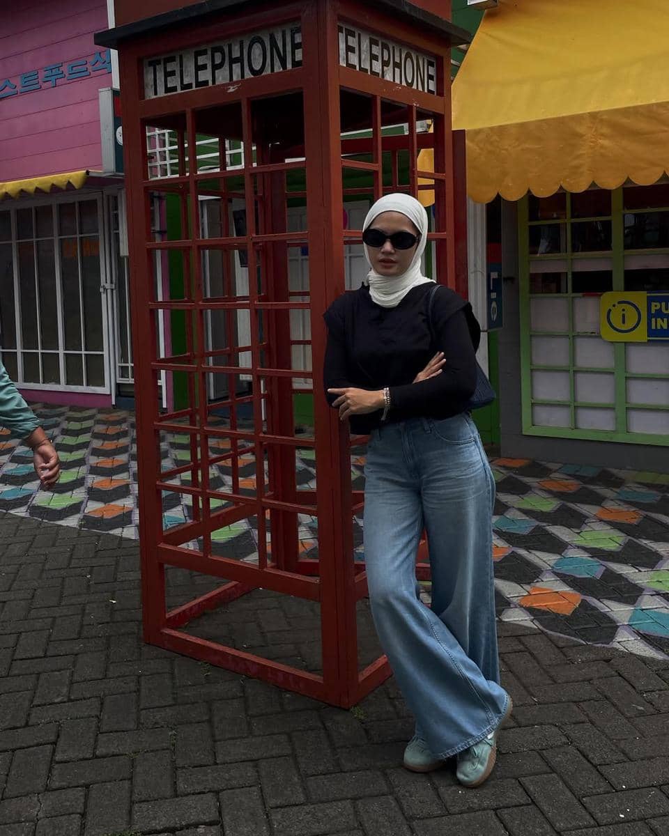 OOTD Blue Jeans ala Biyya Nabilla