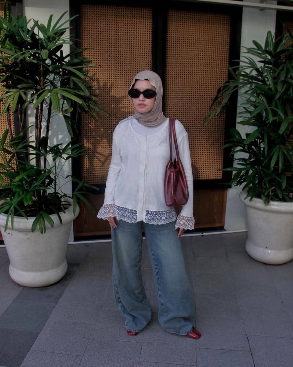 OOTD Blue Jeans ala Biyya Nabilla