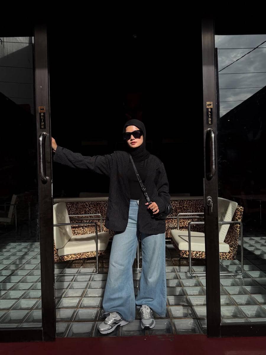 OOTD Blue Jeans ala Biyya Nabilla