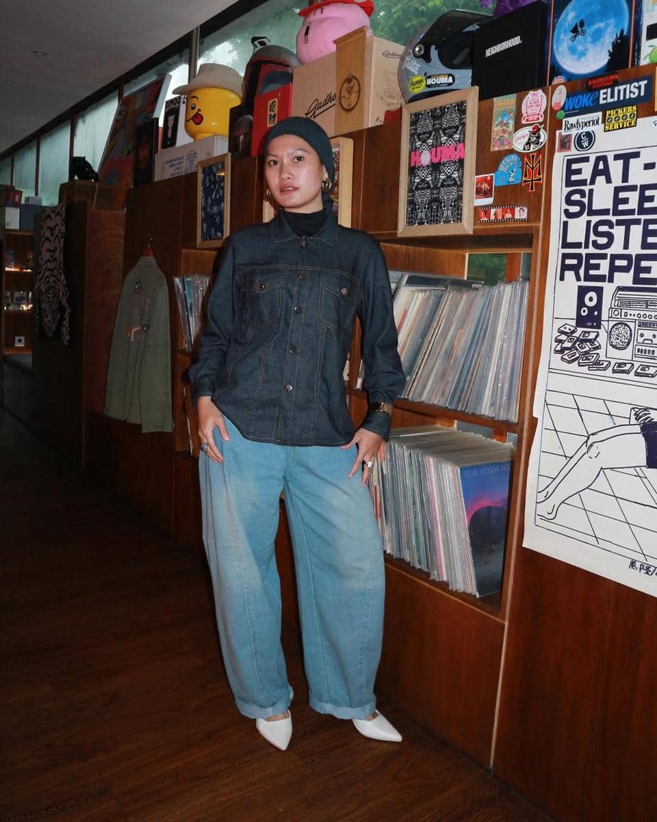 OOTD Blue Jeans ala Biyya Nabilla