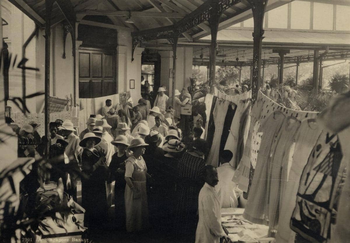 ilustrasi tokoh dunia yang pernah ke Raffles Hotel SIngapore