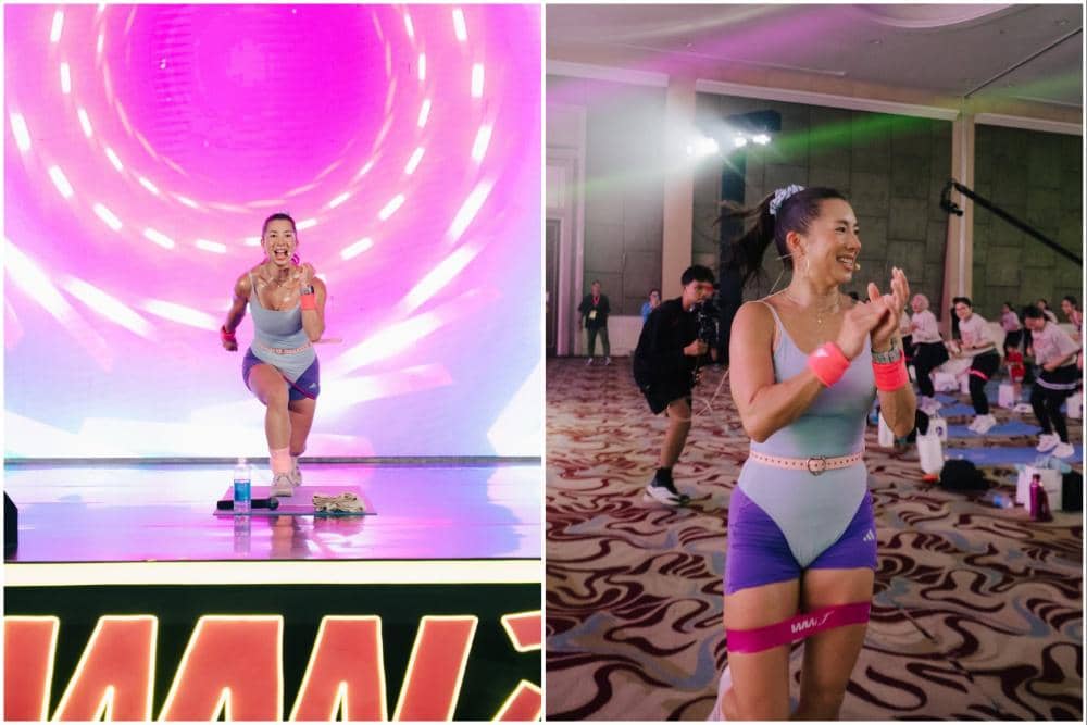 10 Potret Jennifer Bachdim jadi Coach di Acara Olahraga, Energik!