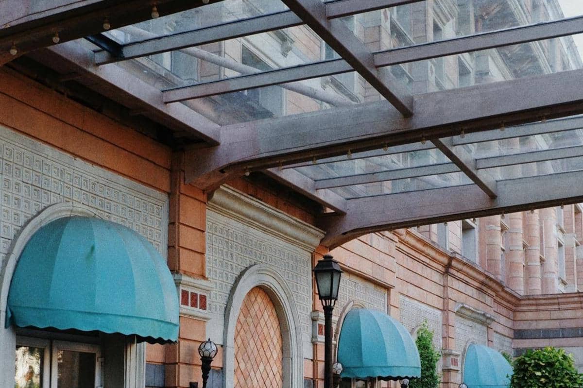 ilustrasi jenis atap kaca 