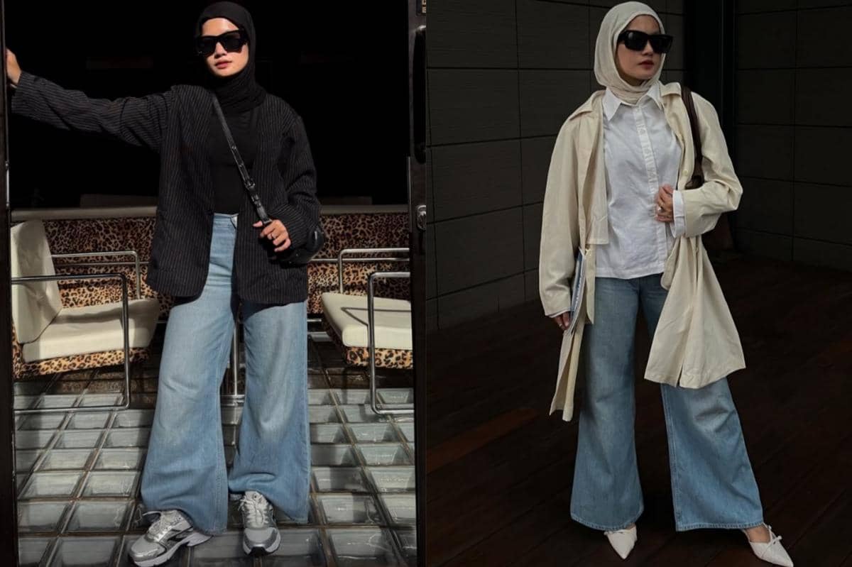 7 Ide Padu Padan Blue Jeans ala Biyya Nabilla, Hits dan Kekinian!