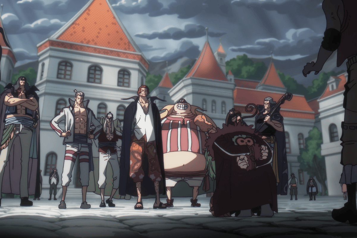 Bajak Laut Rambut Merah menangkap Bartolomeo.