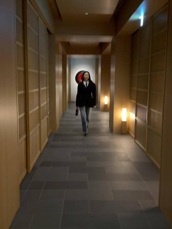 Raline Shah mengunjungi hotel Capella di Kyoto