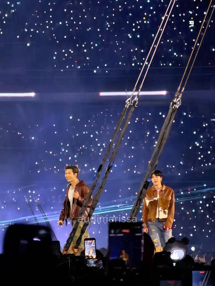 Audi Marissa di konser BTS hari ke-3