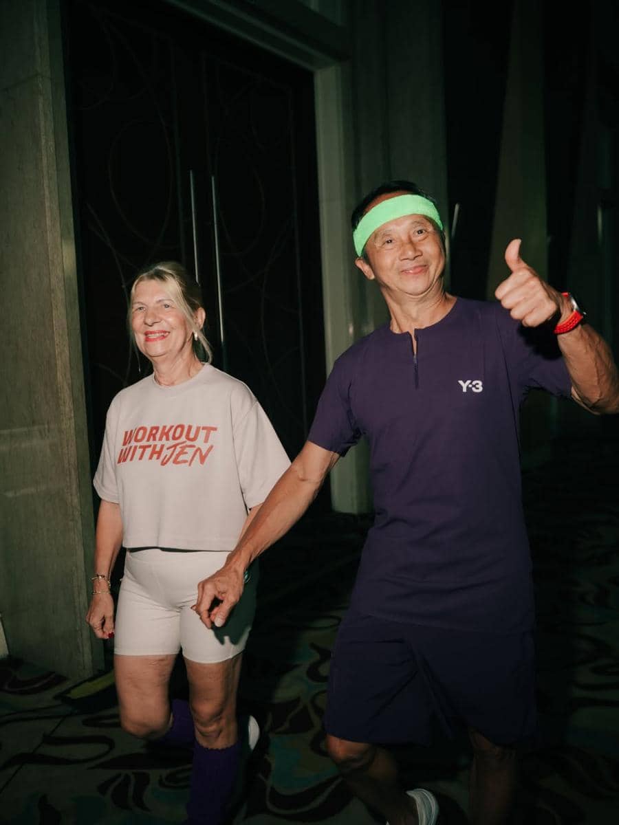 Jennifer Bachdim jadi coach di acara olahraga