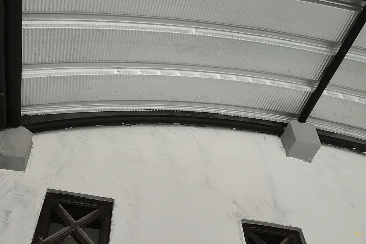 ilustrasi jenis atap kanopi spandex 