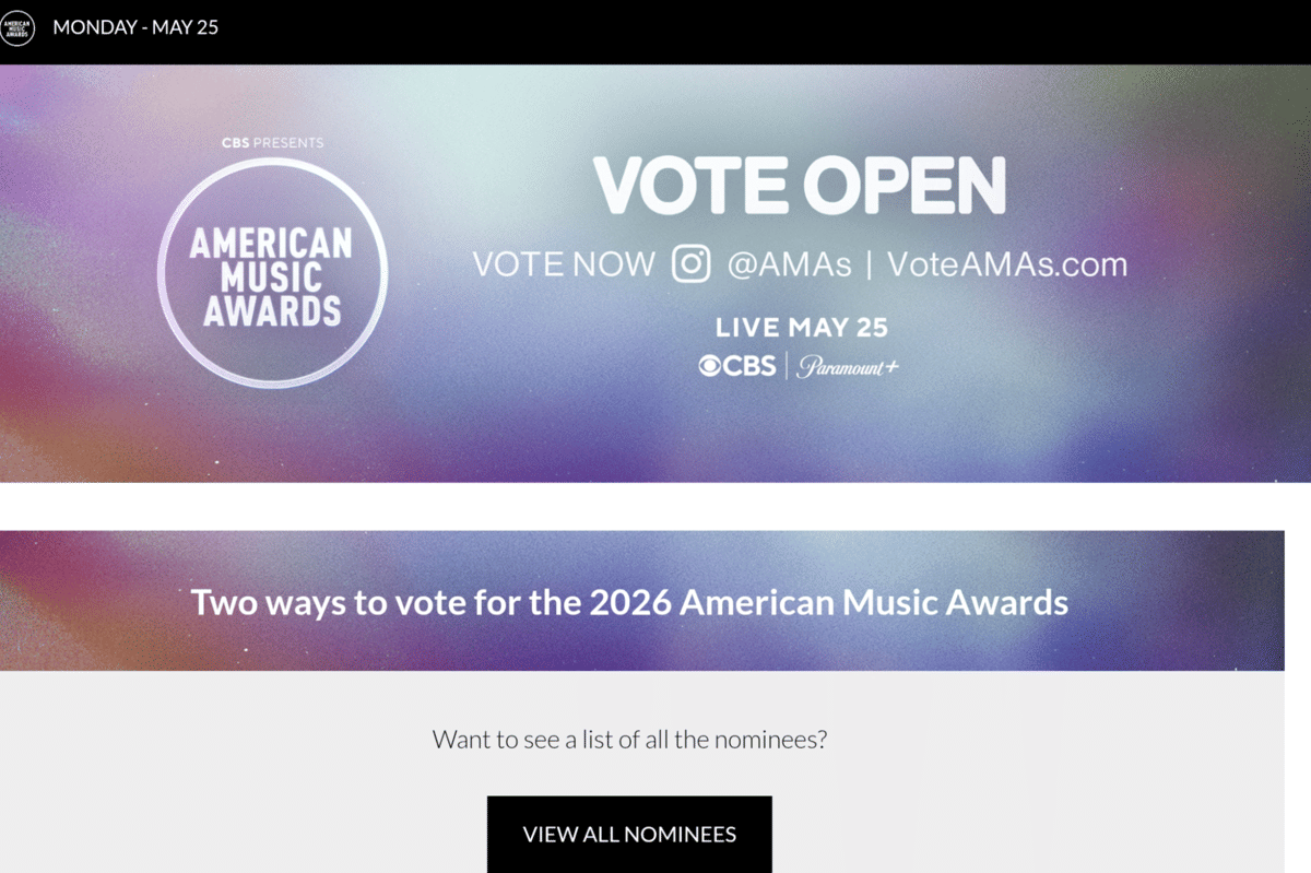 cara vote di AMAs 2026