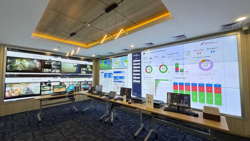 Command Centre di Kantor Pusat Pertamina. (Dok. Pertamina Patra Niaga)