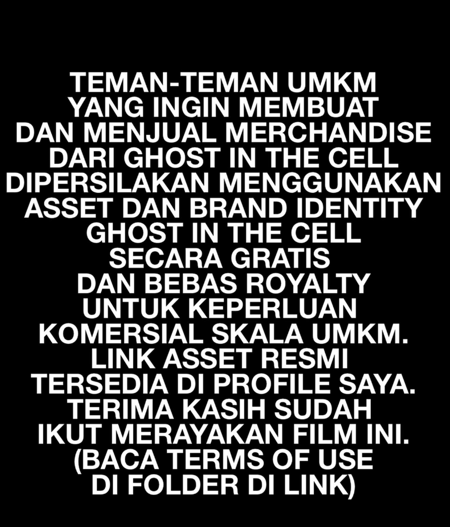 pengumuman Joko Anwar soal merch bebas royalti