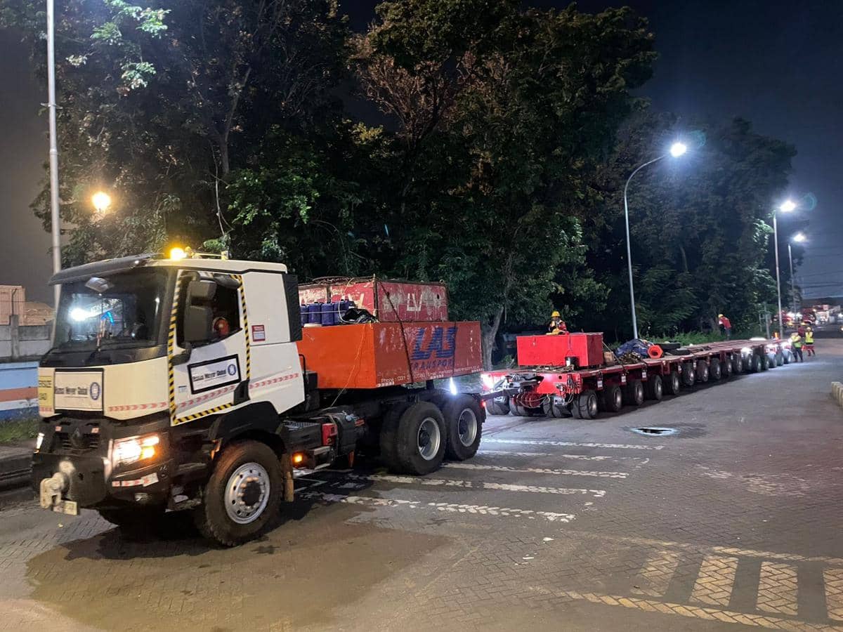 Info Penting! Pengalihan Lalin Tol Sumo Imbas Kendaraan Memuat Trafo 