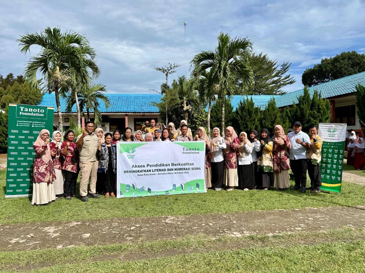Perkuat Pembelajaran di Sekolah, Asian Agri dan Tanoto Foundation Latih Guru