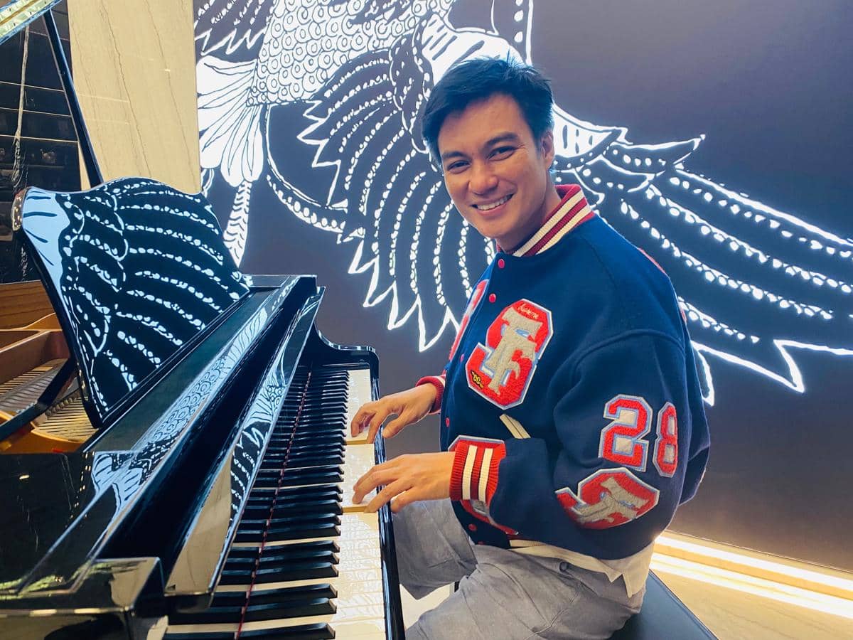 potret Baim Wong di kantor IDN, Jakarta, Selasa (14/4/2026)