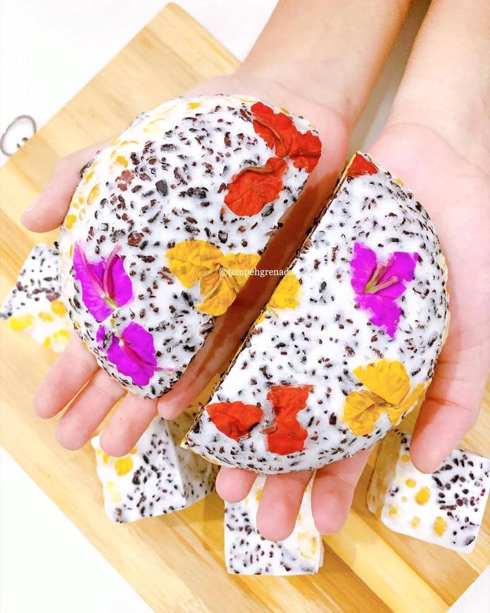 Potret tempe yang unik dan cantik karya Putri Gremmer