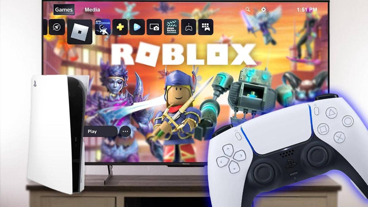 Roblox kini hadir di PS5 dalam bentuk game native. (YouTube)
