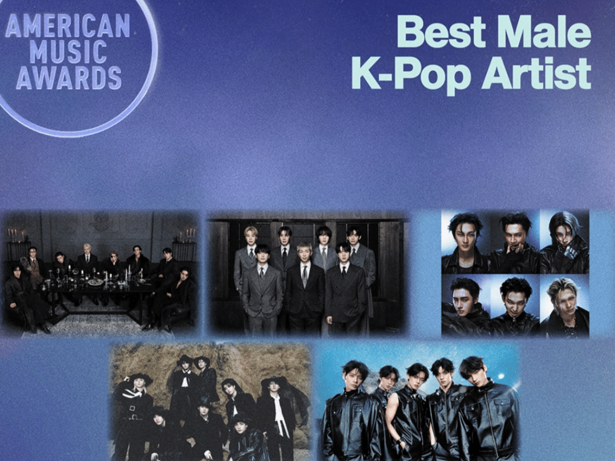 nominasi Best Male KPop Artist di American Music Awards 2026