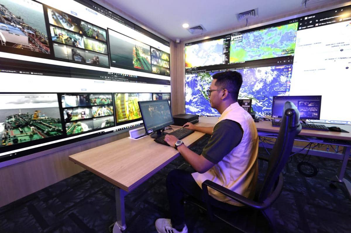 Command Centre di Kantor Pusat Pertamina. (Dok. Pertamina Patra Niaga)