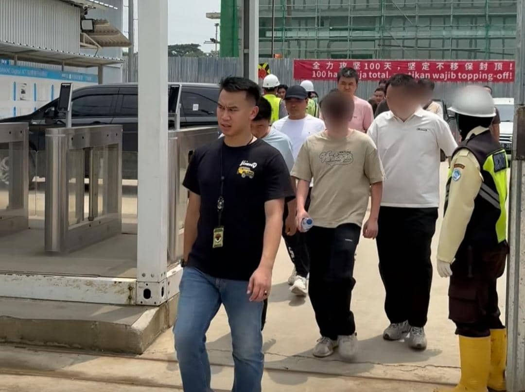 Diduga Langgar Keimigrasian, 78 Tenaga Kerja Asing di Bekasi Ditangkap