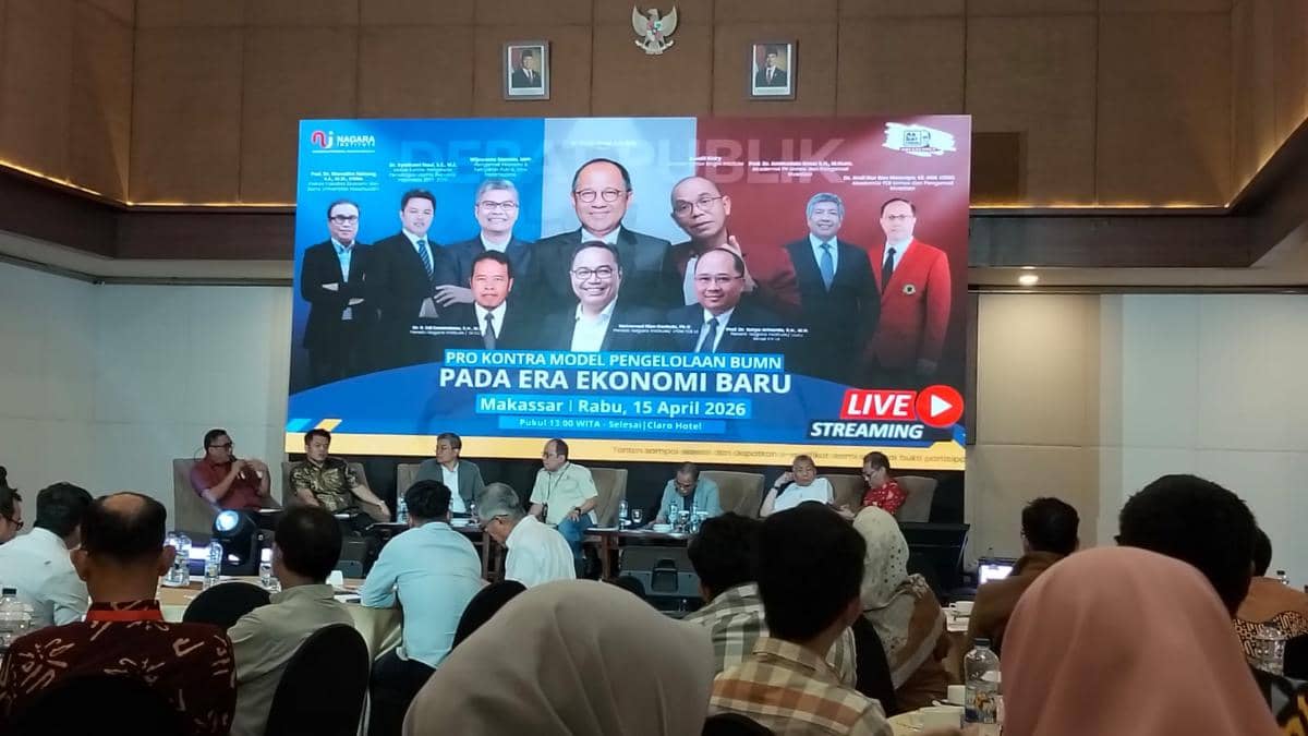 Debat Publik di Makassar Kupas Pro-Kontra Danantara Superholding BUMN
