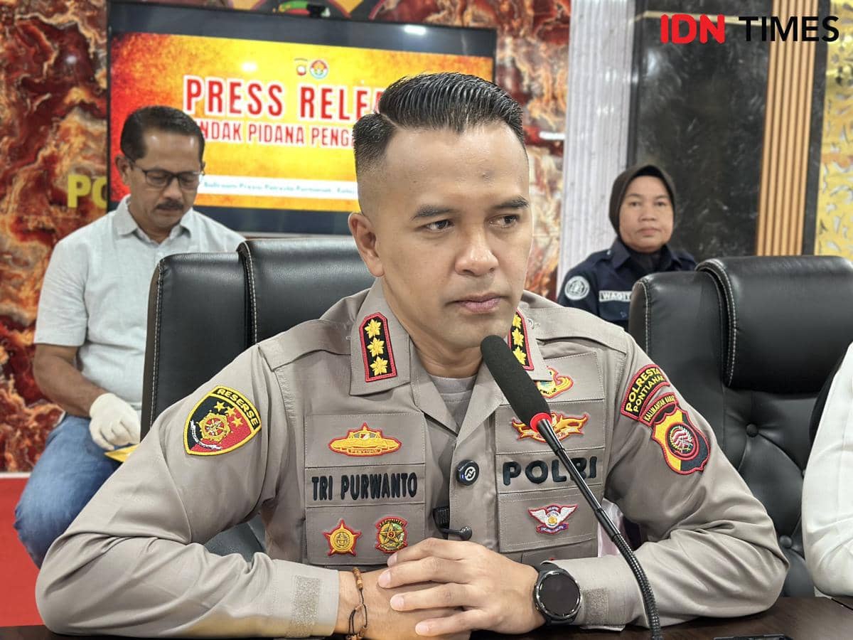 Kapolresta Pontianak, Kombes Pol Endang Tri Purwanto.