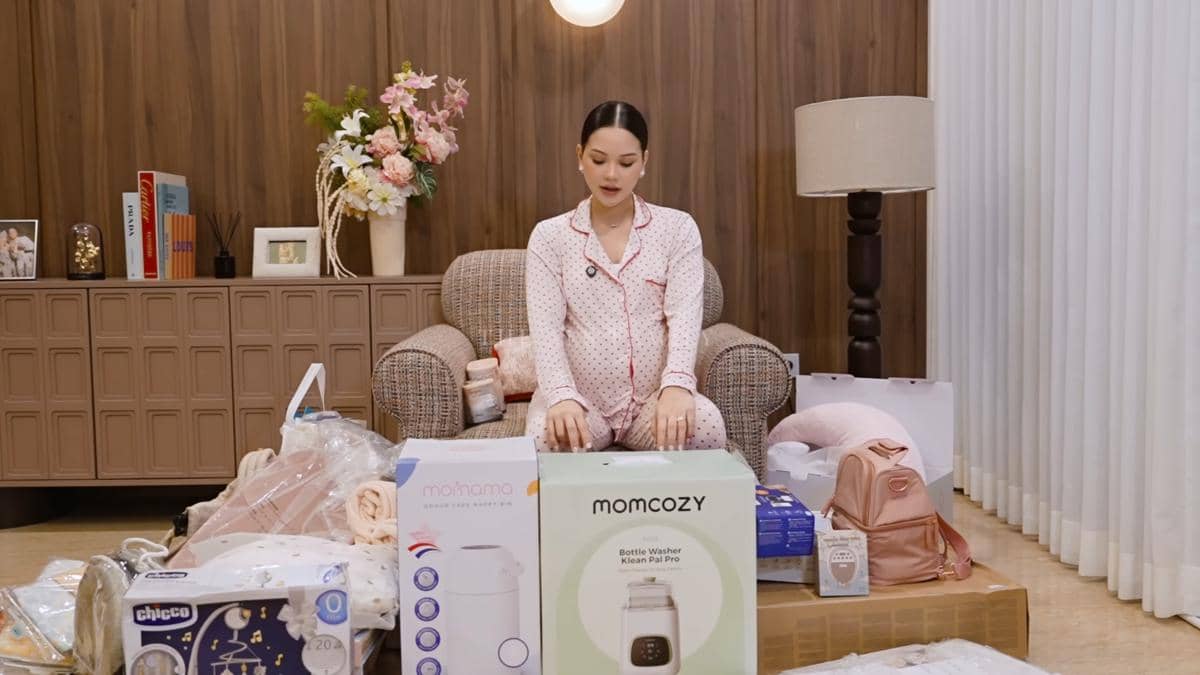 Detail perlengkapan bayi Alyssa Daguise