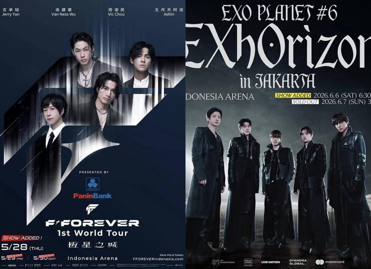 Fans Kehabisan Tiket, 3 Konser Internasional di Jakarta 2026 Tambah Hari