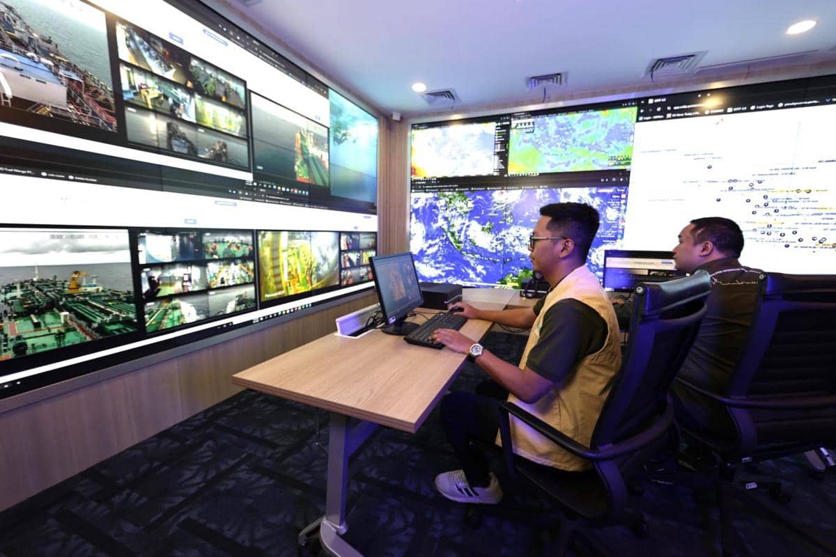 Command Centre di Kantor Pusat Pertamina. (Dok. Pertamina Patra Niaga)