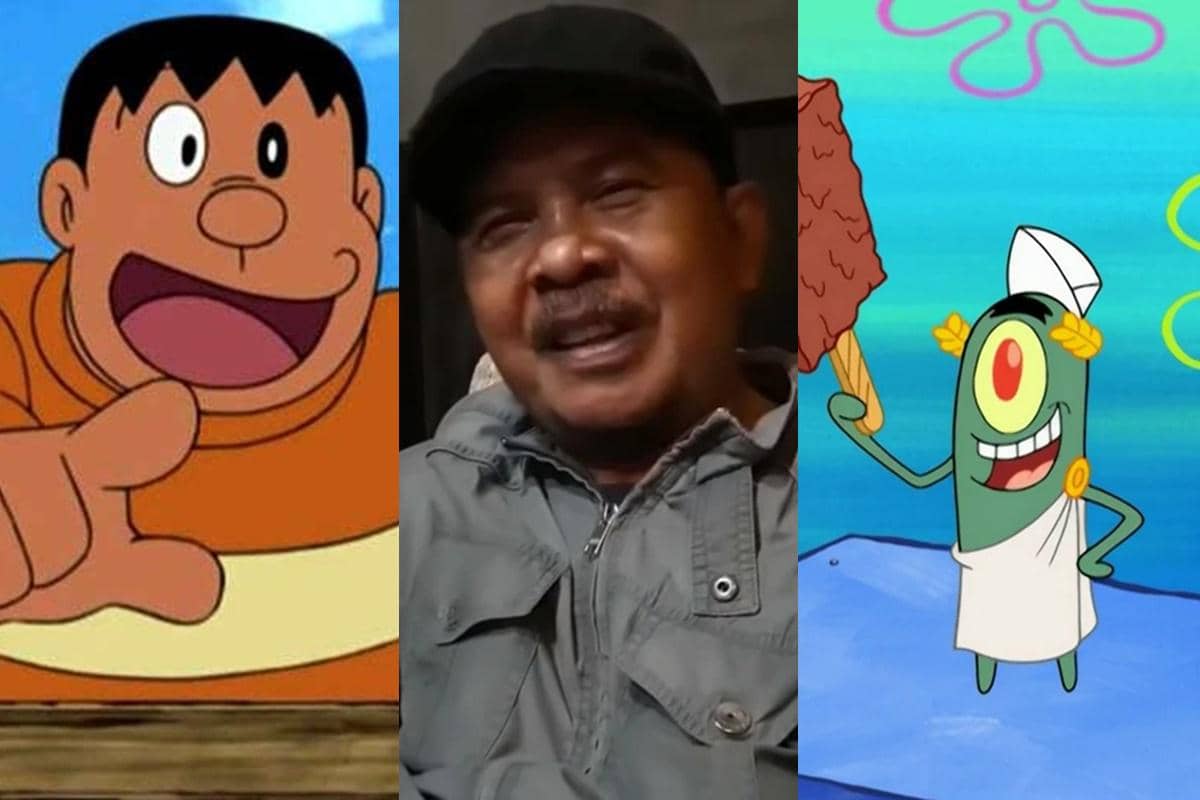 Salman Borneo, Pengisi Suara Plankton dan Giant Meninggal Dunia