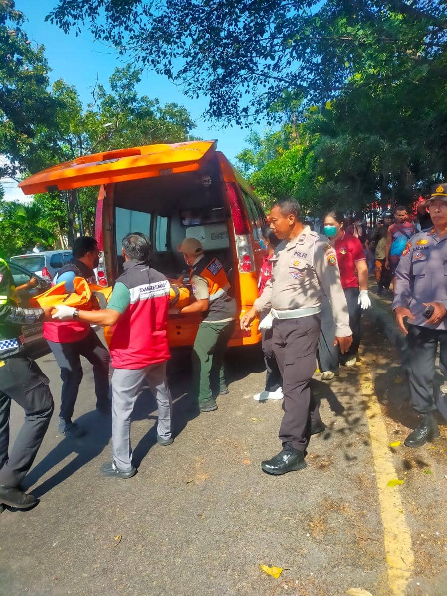 Tabrak Pembatas, Pengendara Tewas di Jalan Bypass Ida Bagus Mantra