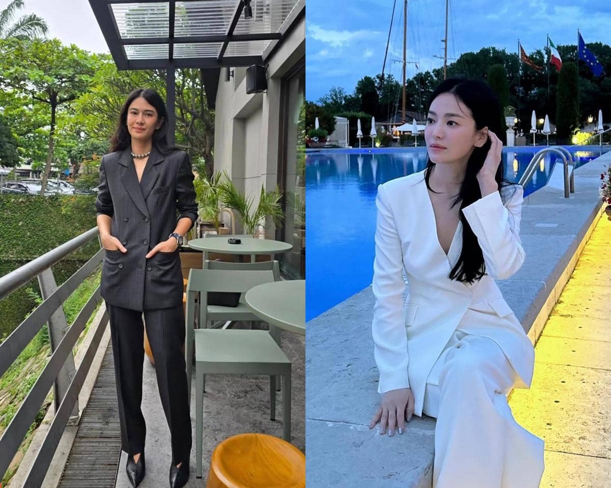 8 Adu Gaya Song Hye Kyo dan Dian Sastro, Kasual sampai Formal Chic!