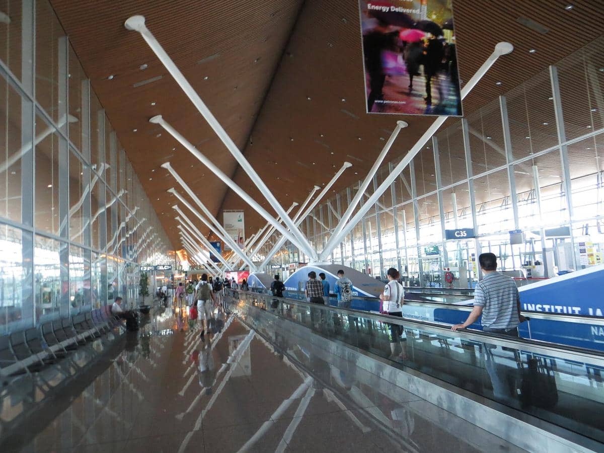 potret Kuala Lumpur International Airport 