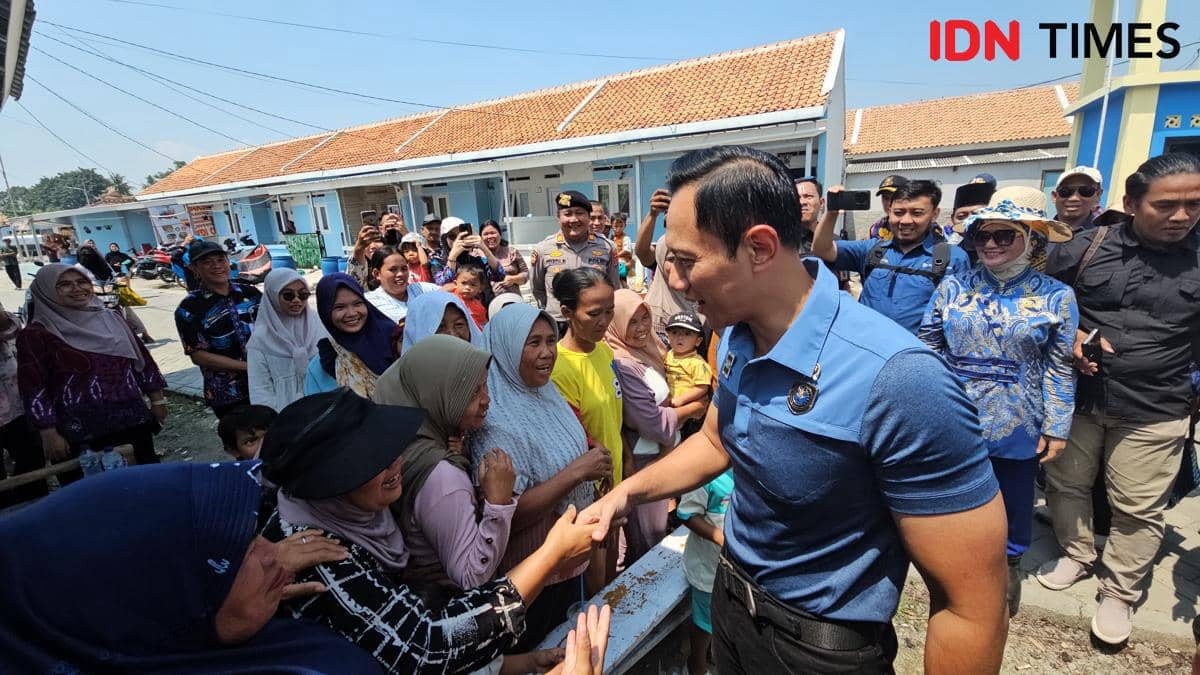 AHY Tinjau Kampung Nelayan Tanjung Anom: Bisa Jadi Percontohan Nasional 