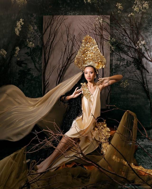 Potret Agita Nazara, Puteri Indonesia Lampung.