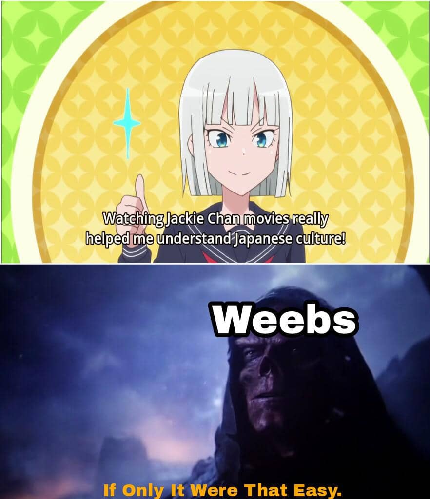 meme anime berotak cerdas
