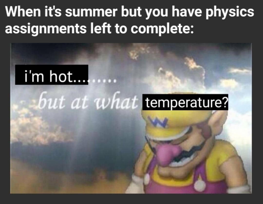 meme kartun tentang temperatur