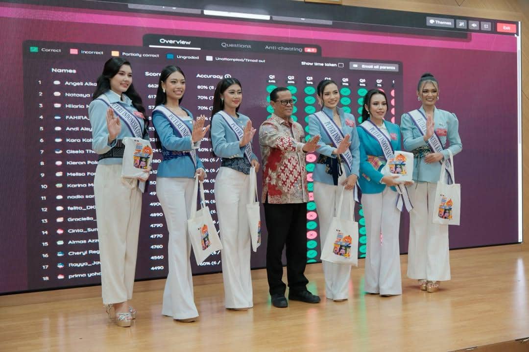 kunjungan finalis Puteri Indonesia 2026 ke Gedung KPK 